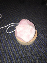 Load image into Gallery viewer, Rose Quartz Lamp