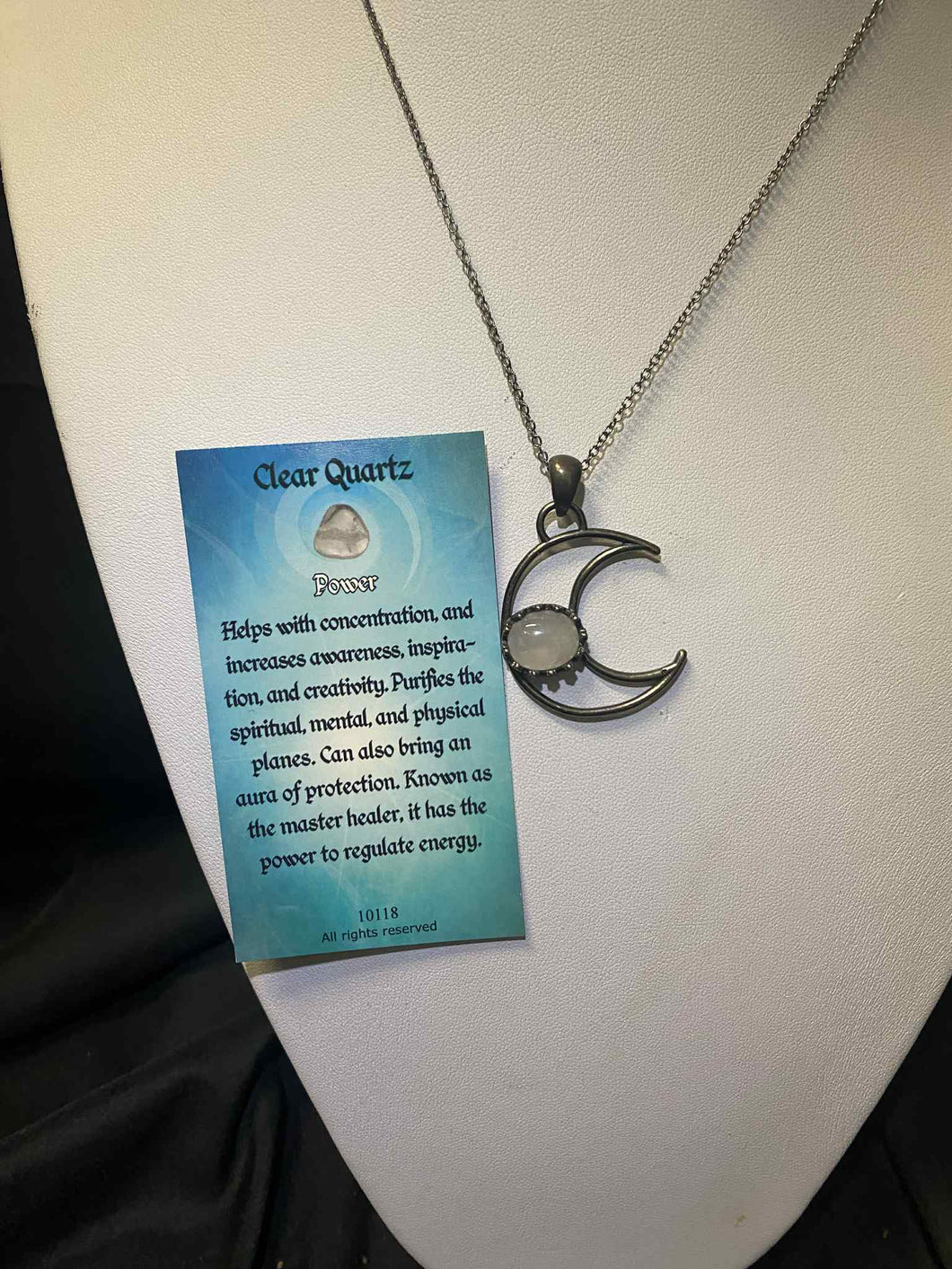 Clear Quartz Necklace