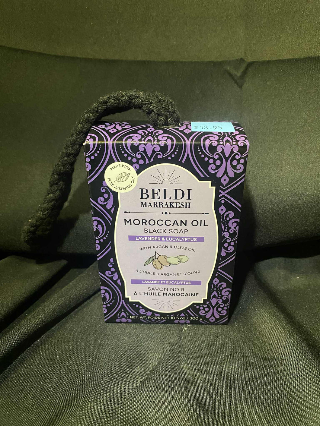 Moroccan Oil Black Soap Lavender and Eucalyptus