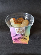 Green Onyx Tumbled Stones