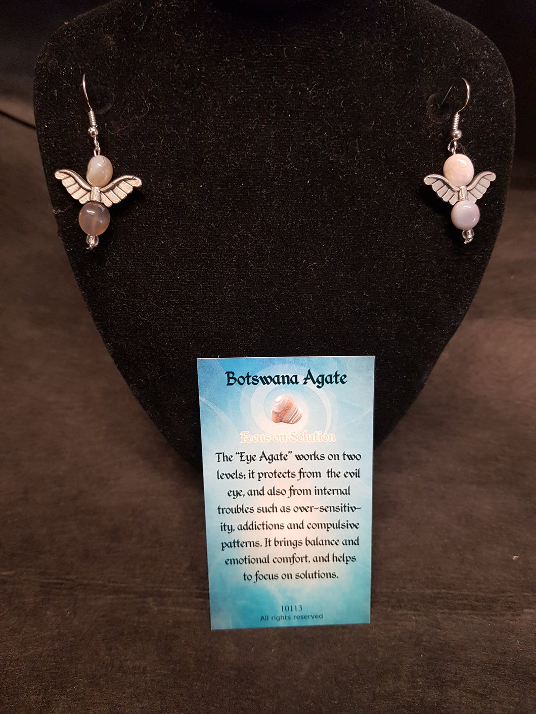 Botswana Agate Earrings