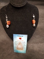 Goldstone Earrings