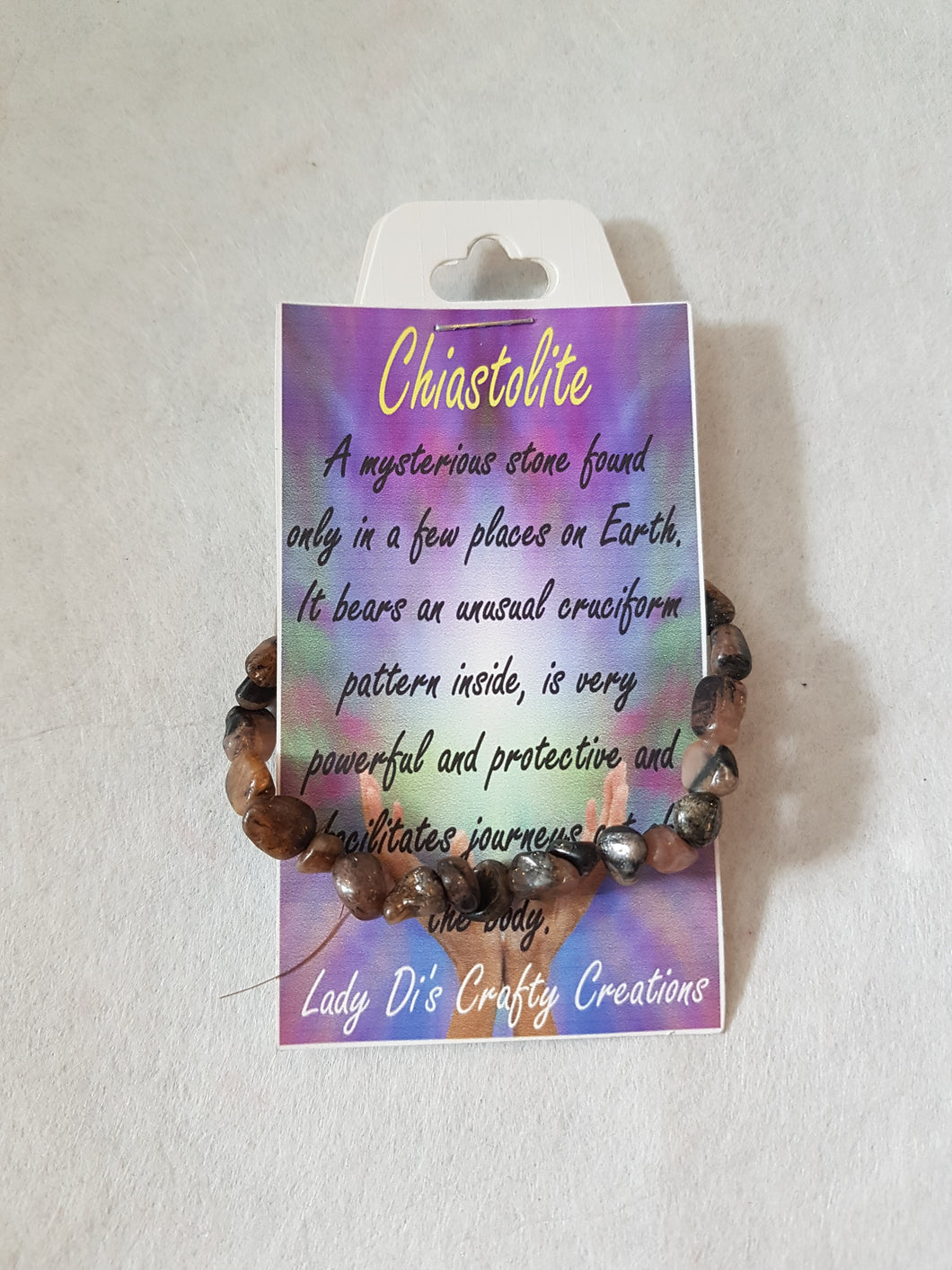 Chiastolite Bracelet