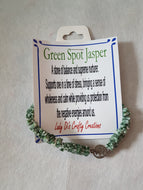 Green Spot Jasper Bracelet