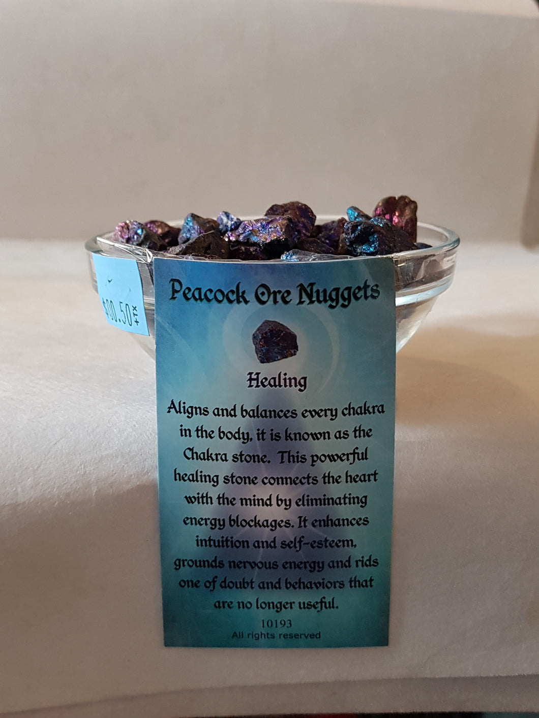 Peacock Ore Nuggets