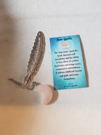 Rose Quartz Bookmark