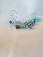 Beaded Parrot Decor
