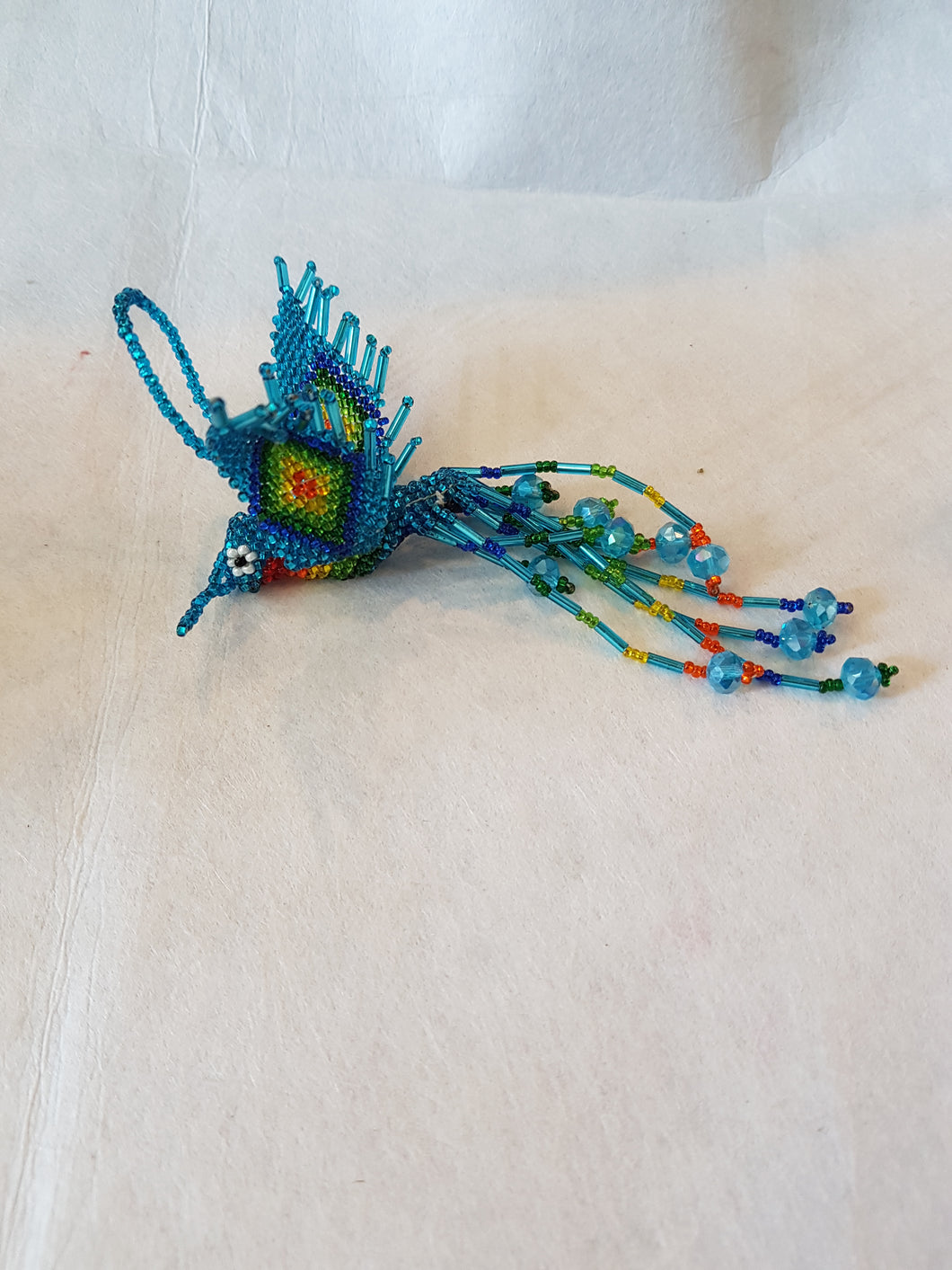 Beaded Hummingbird Decor
