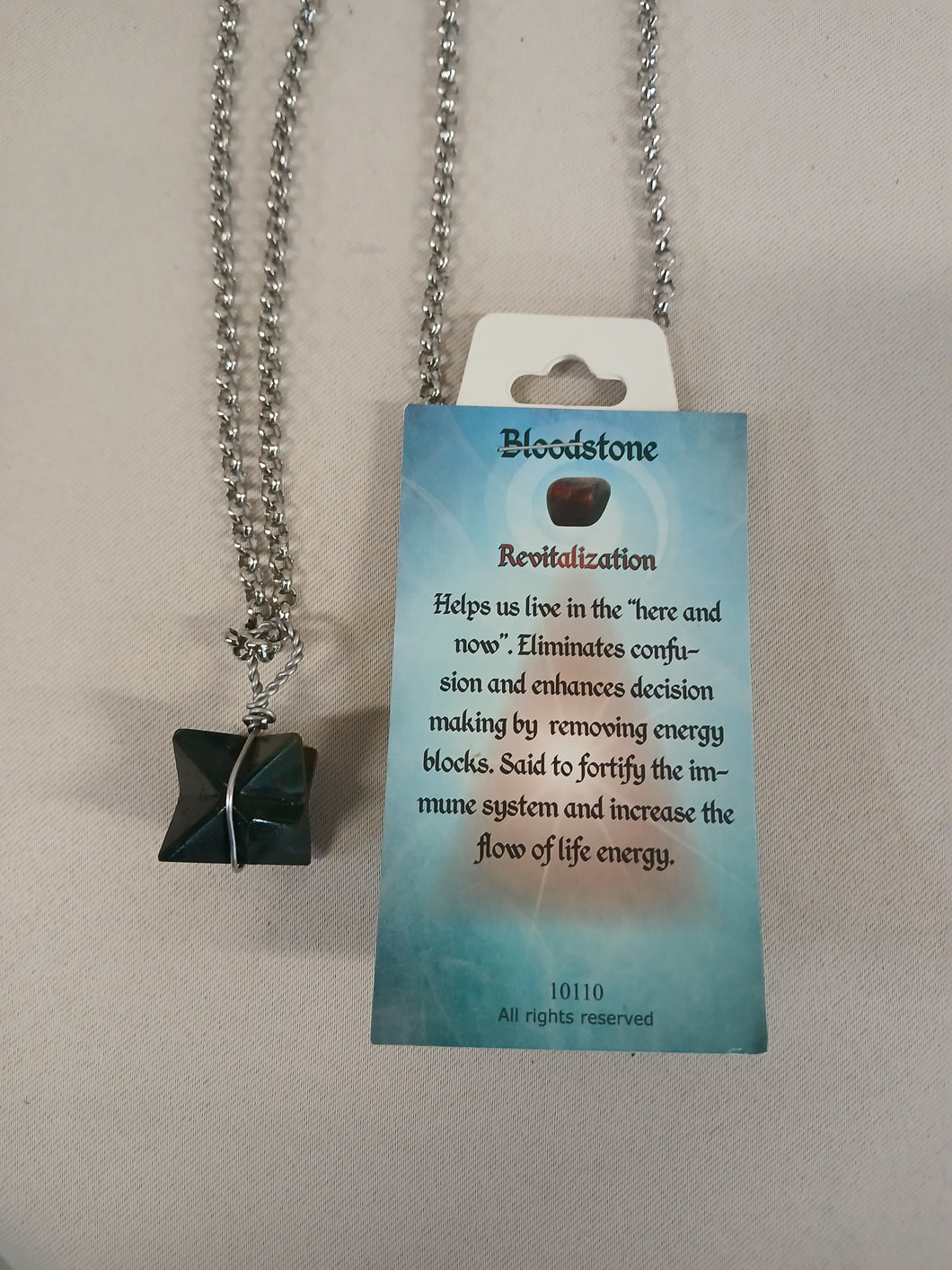 Bloodstone Necklace