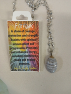 Fire Agate Necklace