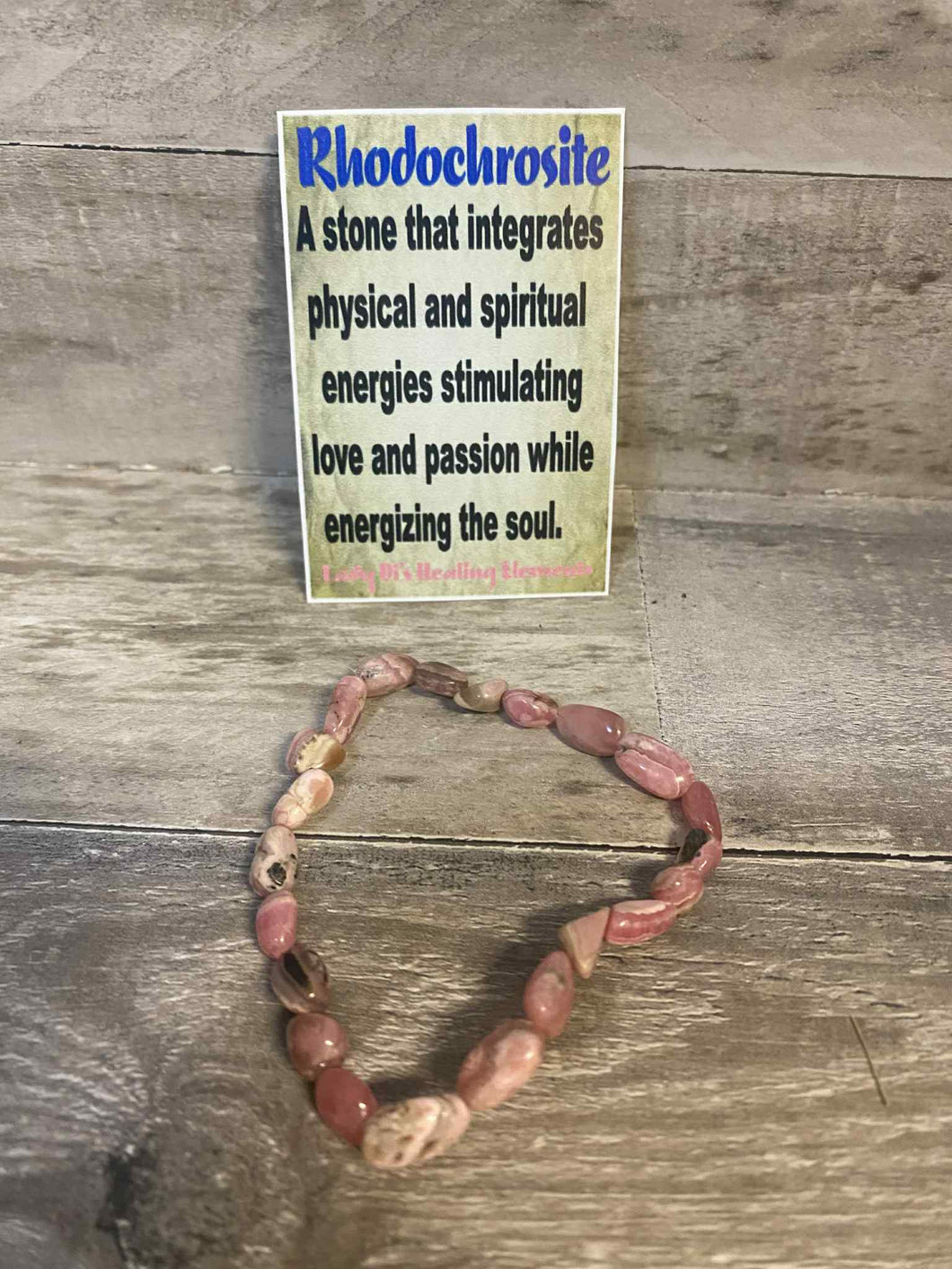 Rhodochrosite Bracelet