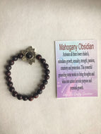 Mahogany Obsidian Bracelet