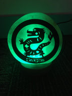 Himalayan Salt Lamp-Dragon-Color Changing