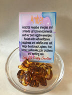 Amber Tumbled Stone