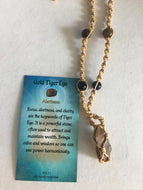 Gold Tiger Eye Necklace