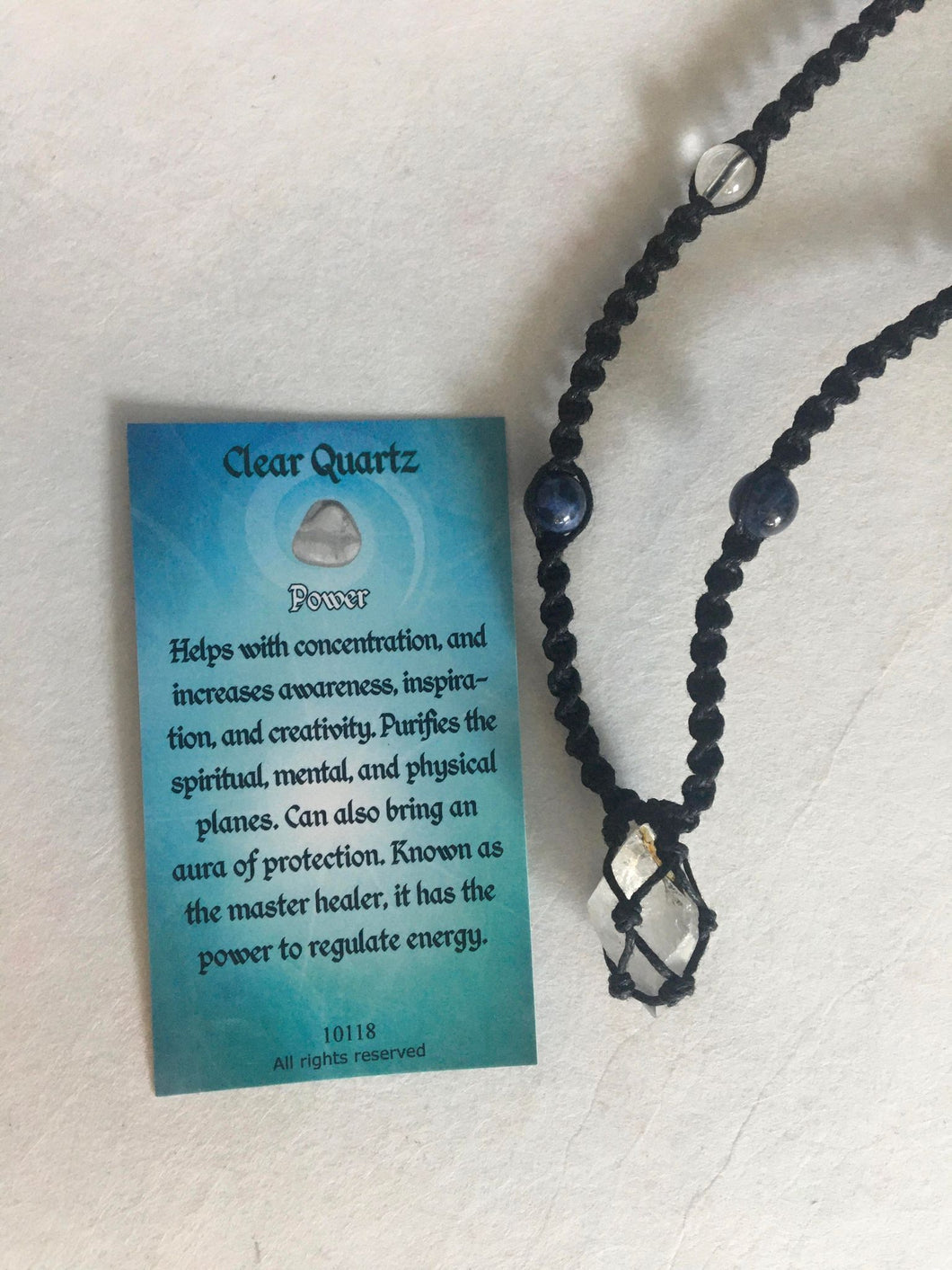 Clear Quartz Necklace