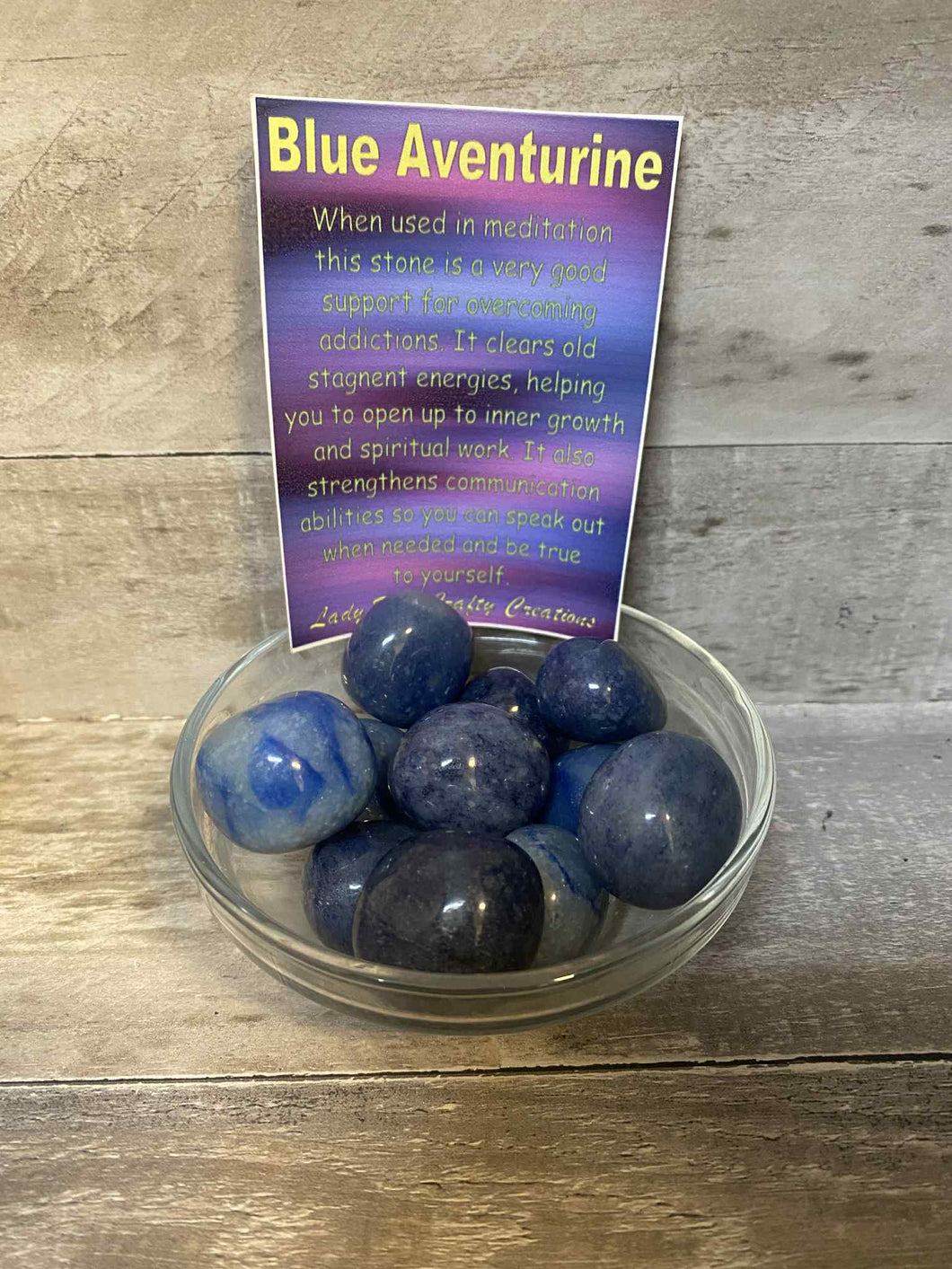 Blue Aventurine Tumbled Stone