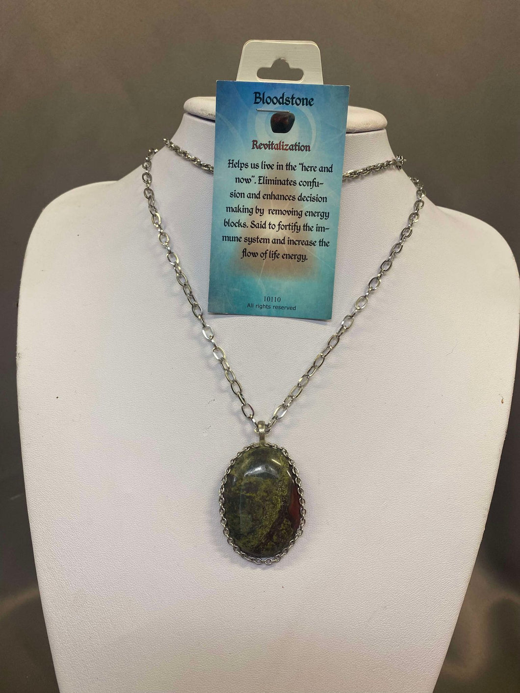 Bloodstone Necklace