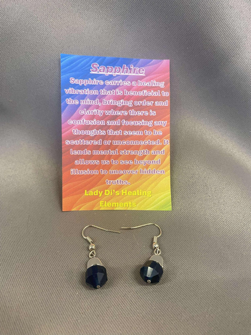 Sapphire Earrings