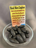 Black Shiva Lingham Tumbled Stones
