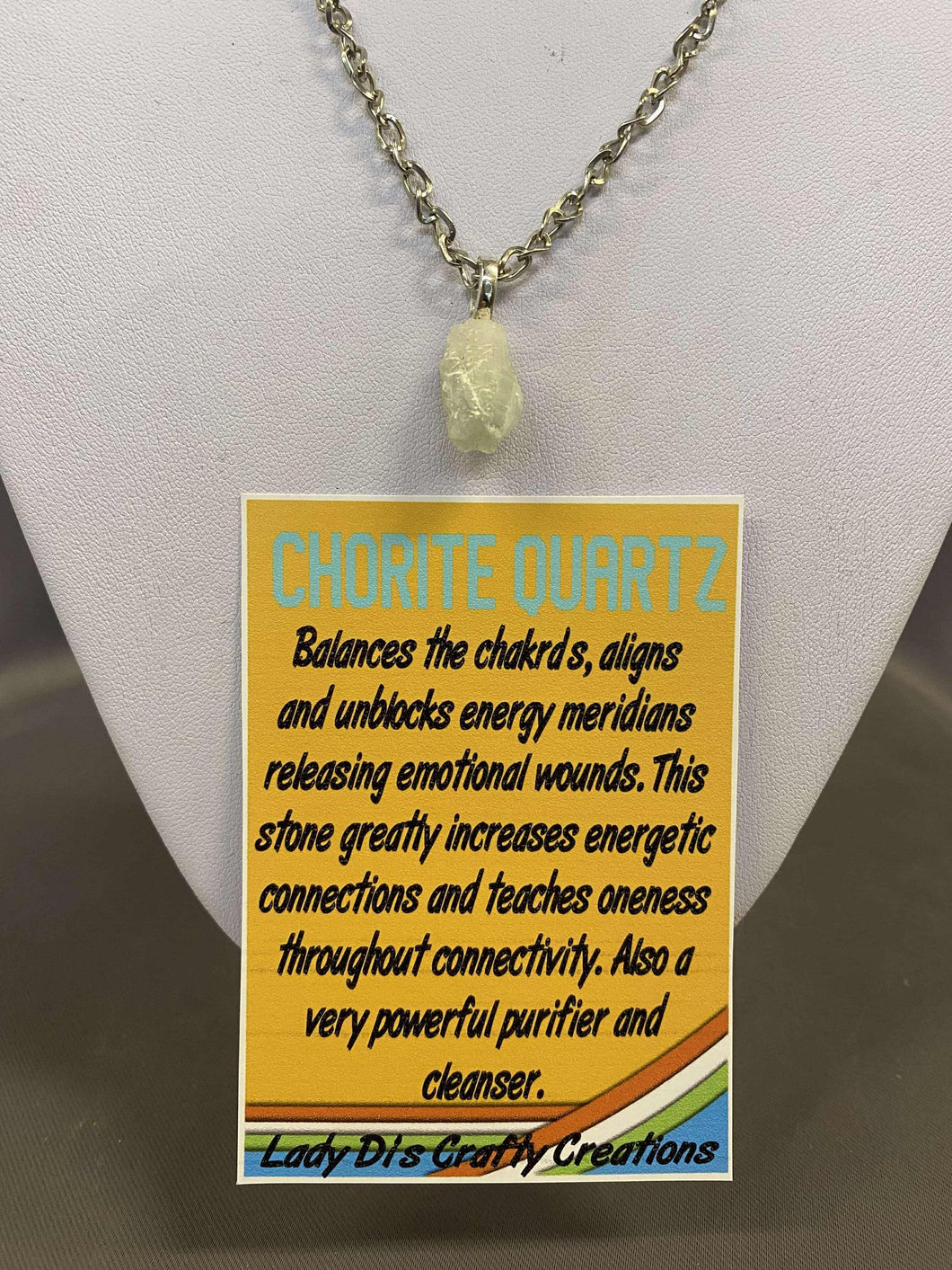 Chorite Quartz Necklace