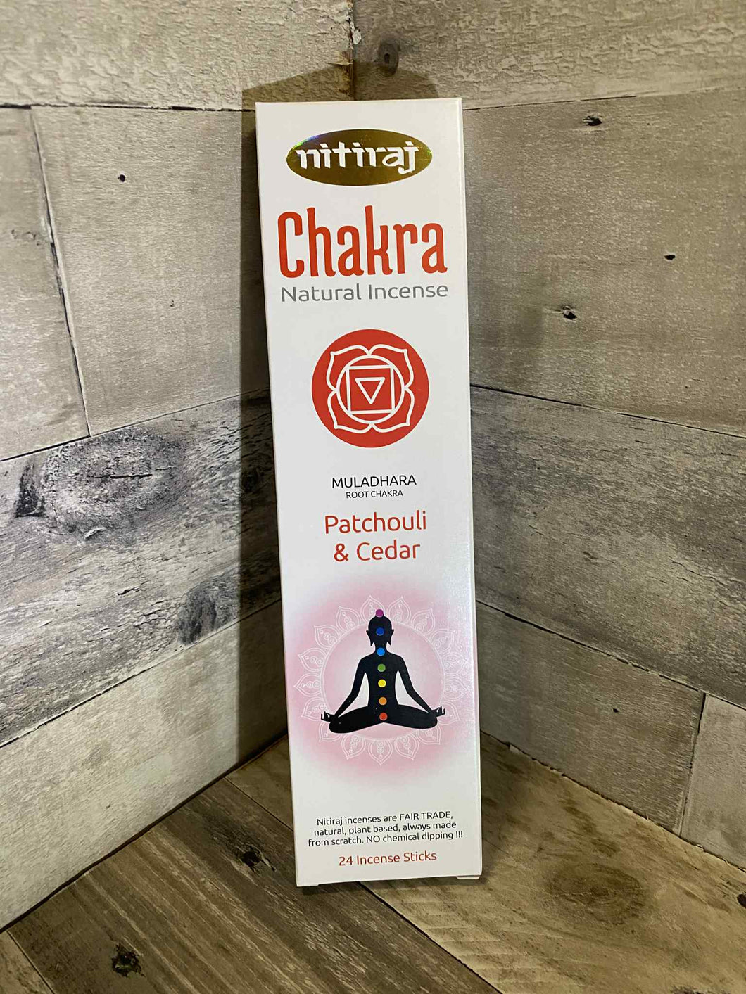 Patchouli And Cedar Root Chakra Incense