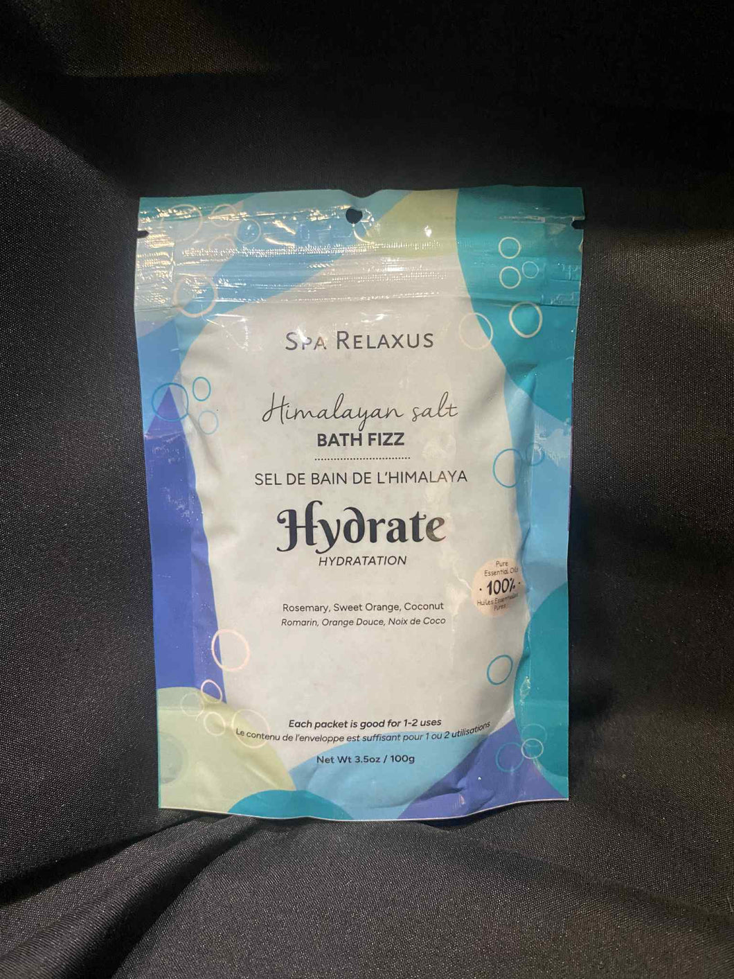 Himalayan Salt Bath Fizz Hydrate