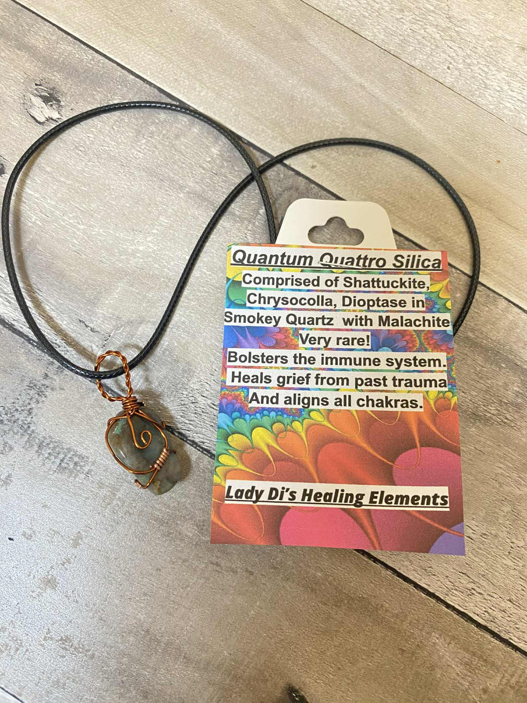 Quantum Quattro Silica Necklace