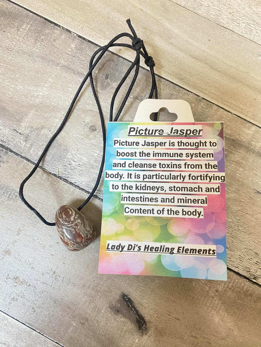Picture Jasper Necklace