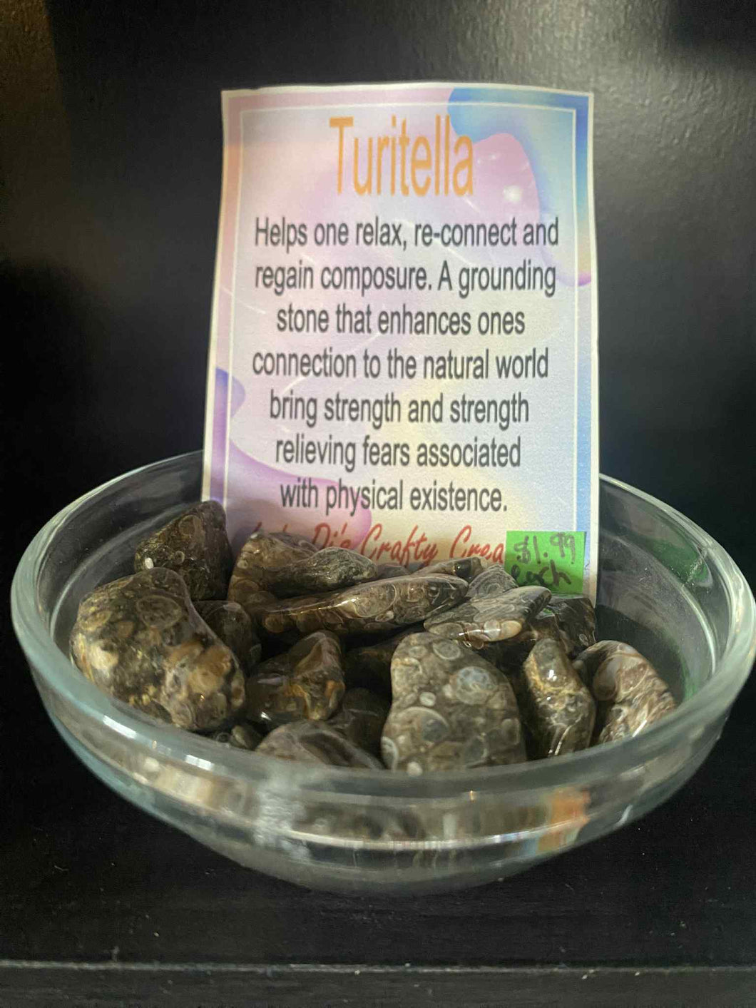 Turitella Tumbled Stones