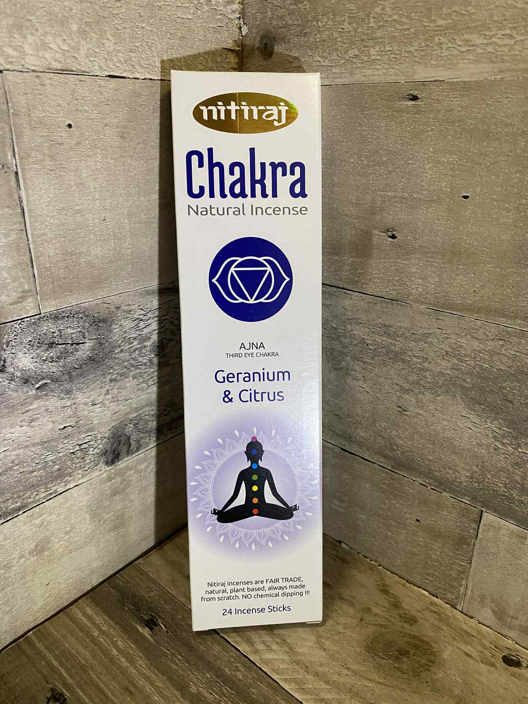 Geranium And Citrus  Third Eye Chakra Incense