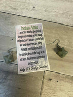 Indian Agate Earring