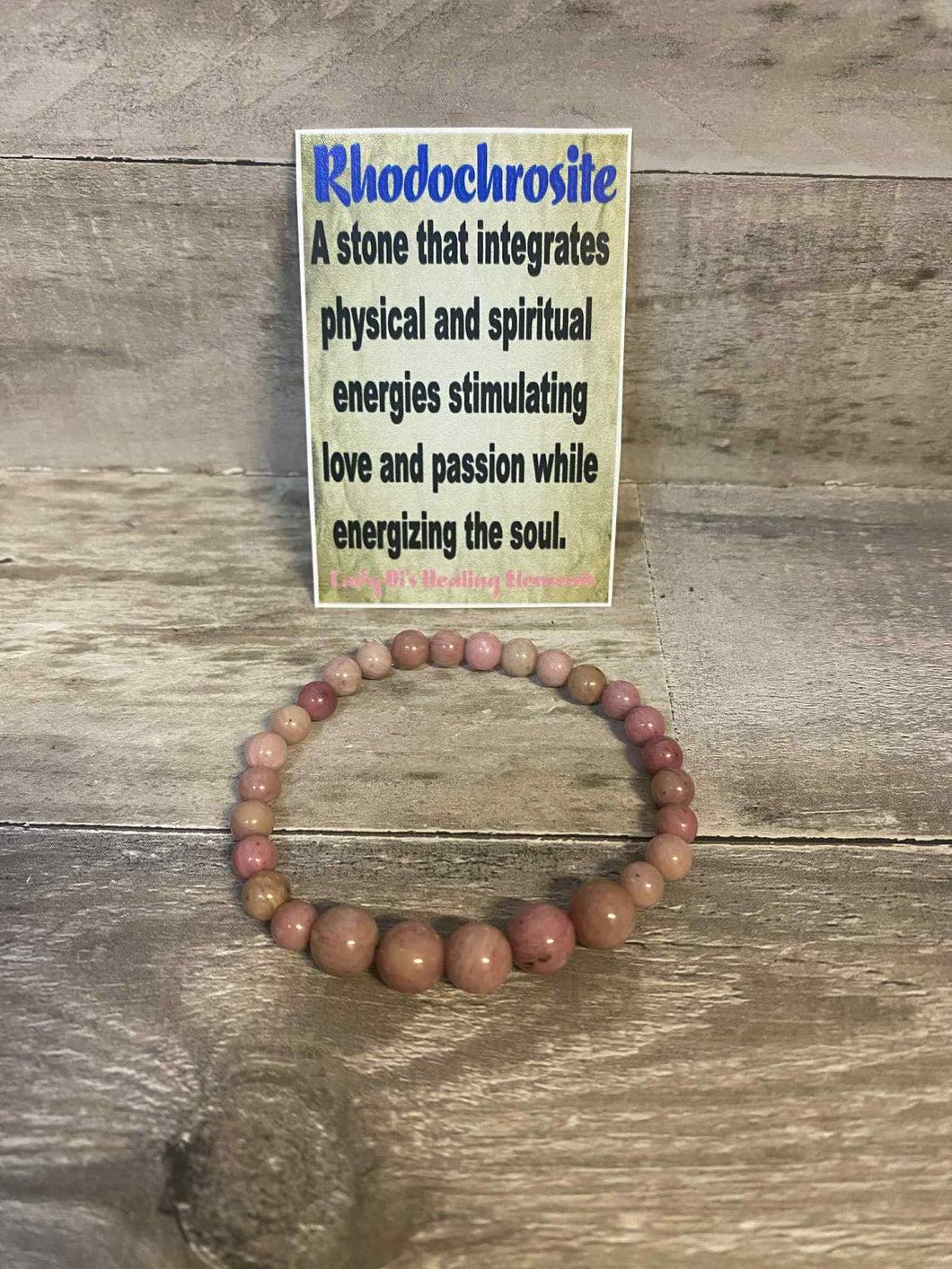 Rhodochrosite Bracelet