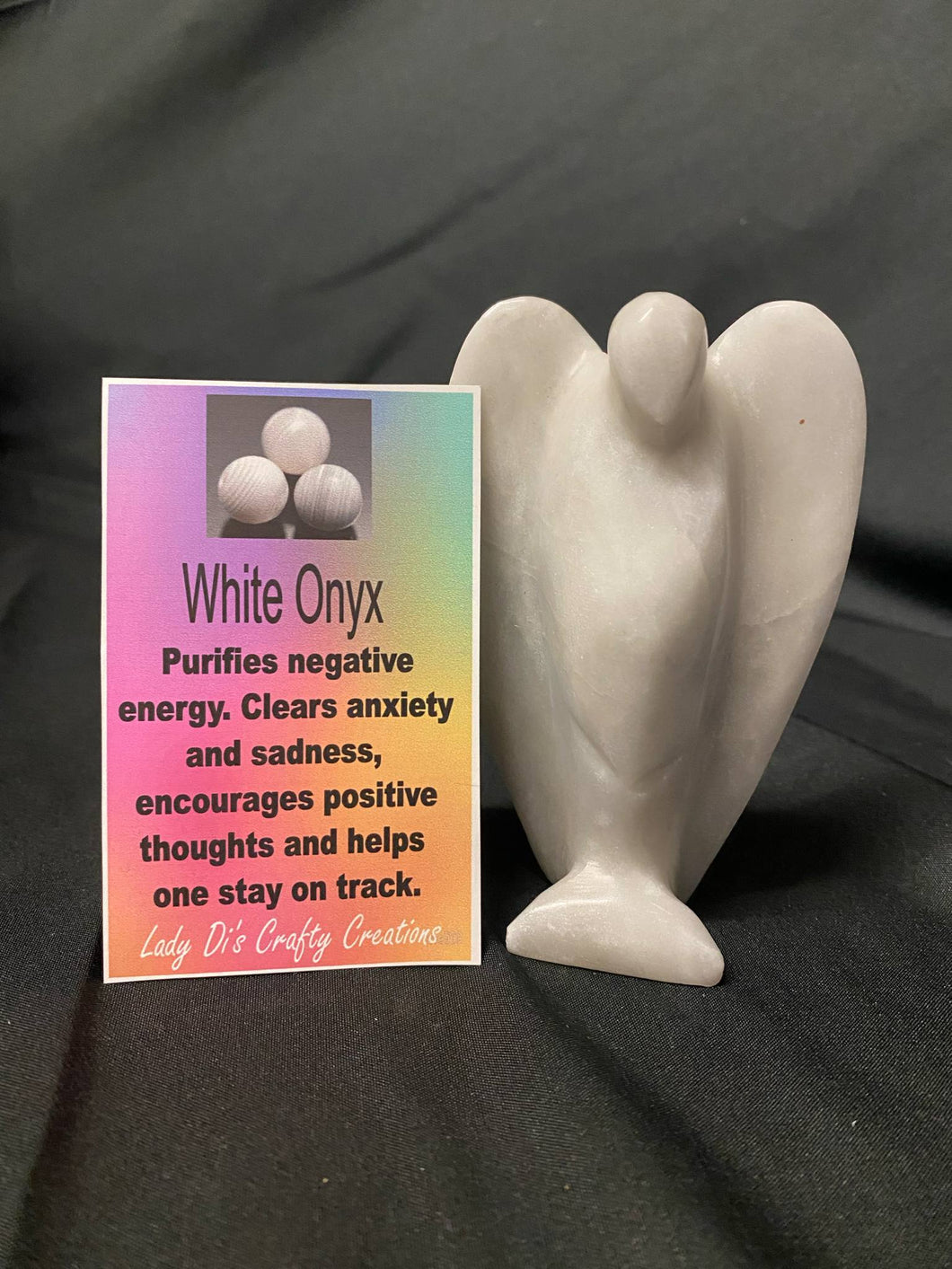 White Onyx Angel