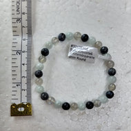 Labradorite, Dumortierite & Aquamarine Bracelet