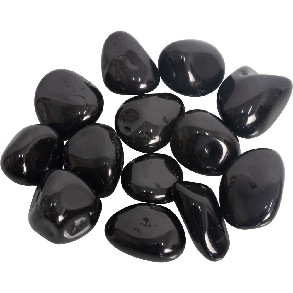 Black Spinel Tumbled Stone – Lady Di's Healing Elements