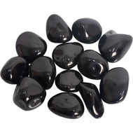 Black Spinel Tumbled Stone