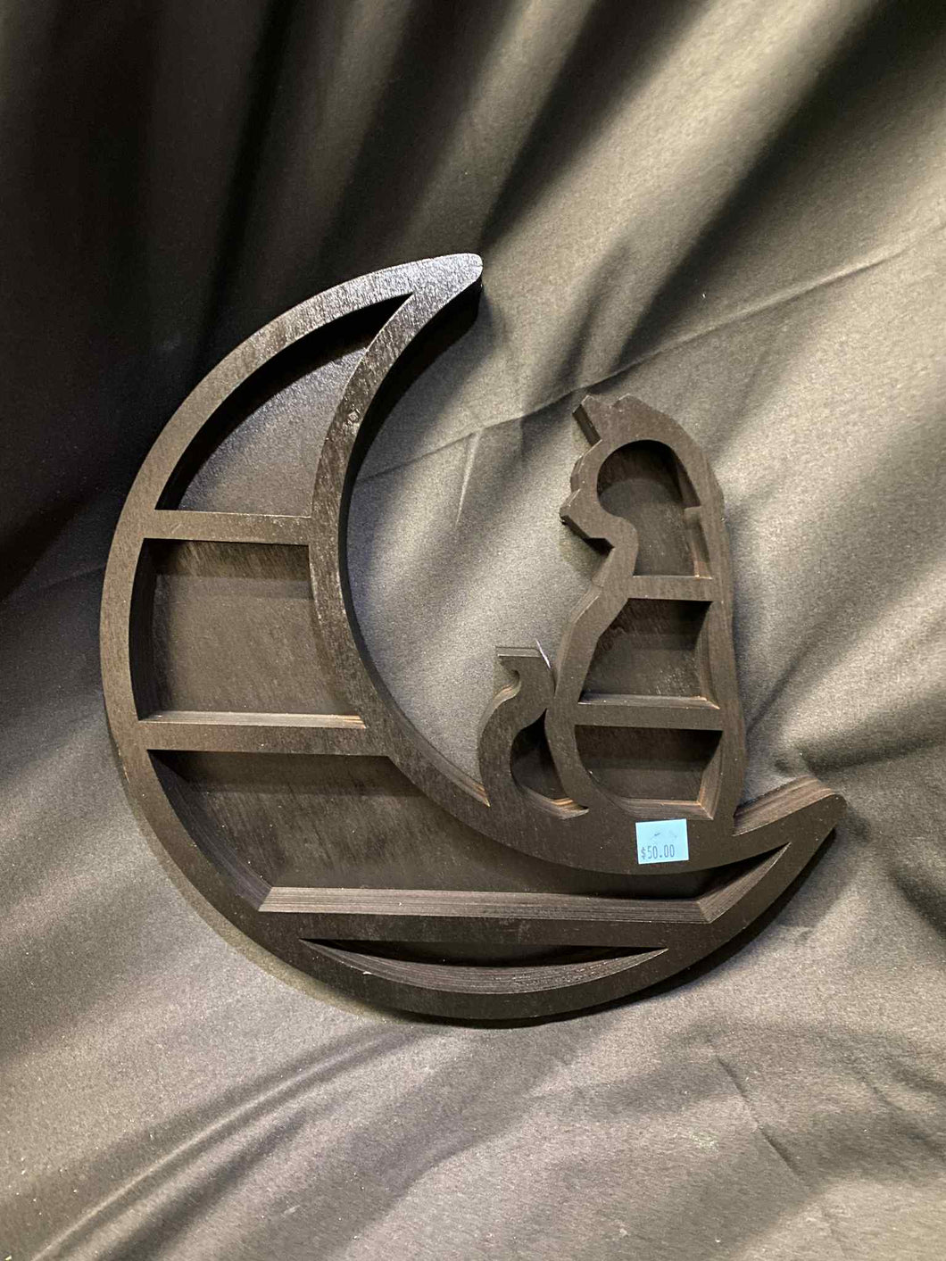 Crescent  Moon Cat Shelf