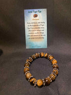 Gold Tiger Eye Bracelet