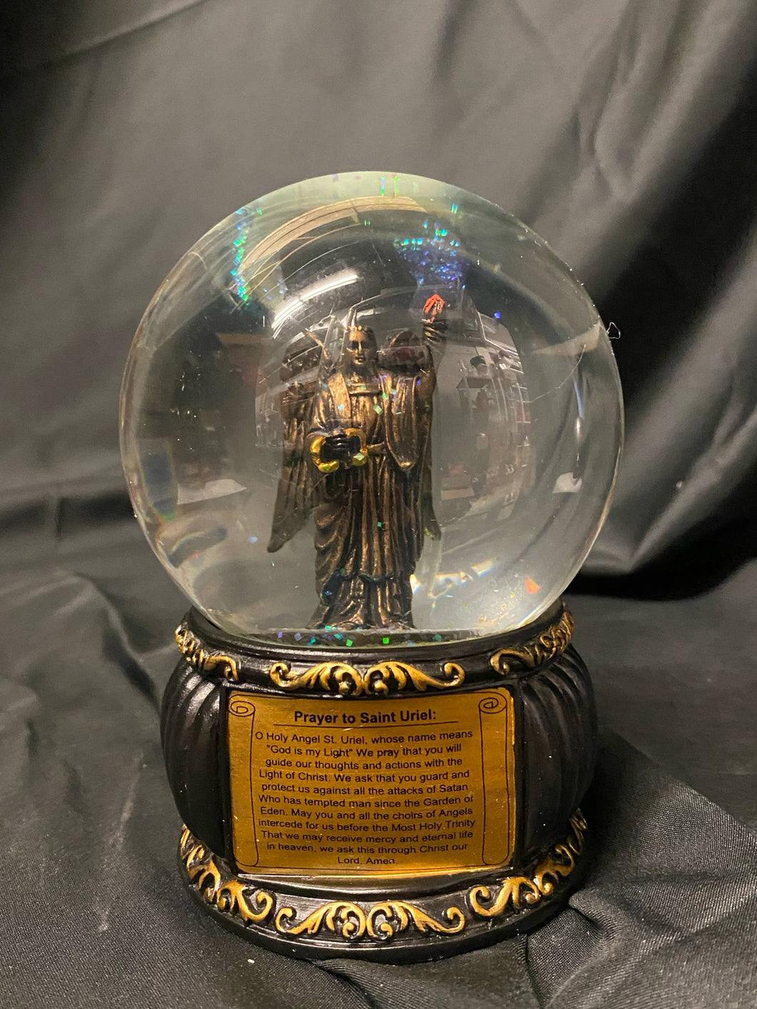 Prayer to Saint Uriel Globe