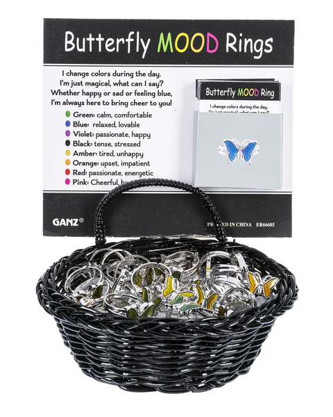 Butterfly Mood Rings