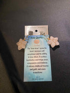 Rose Quartz Star Earring