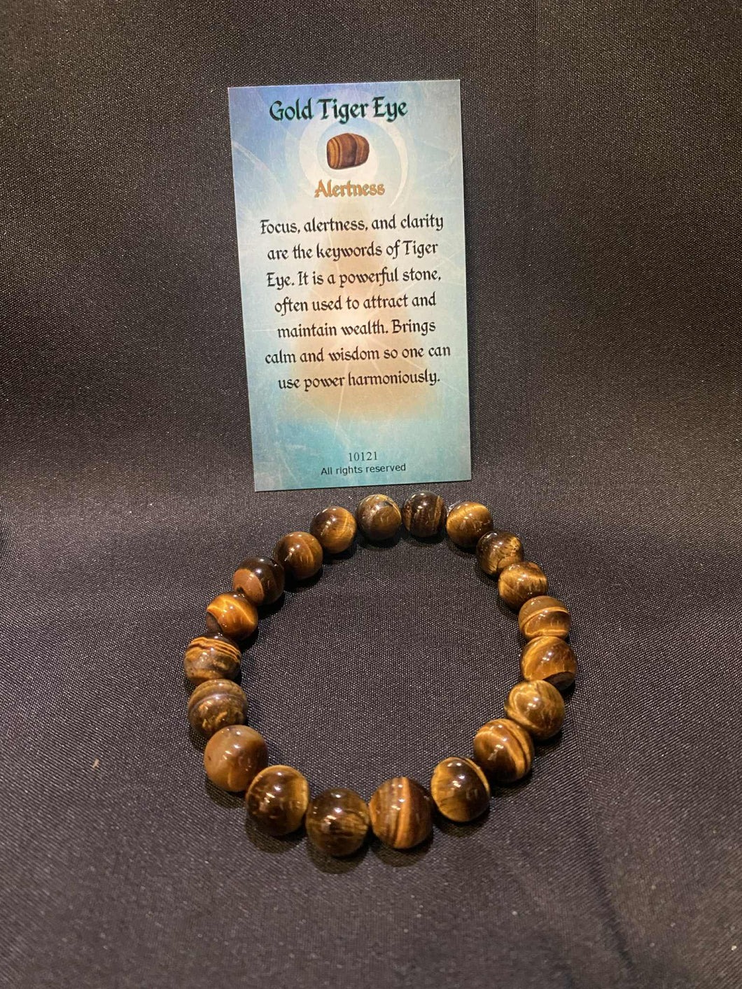 Gold Tiger Eye Bracelet