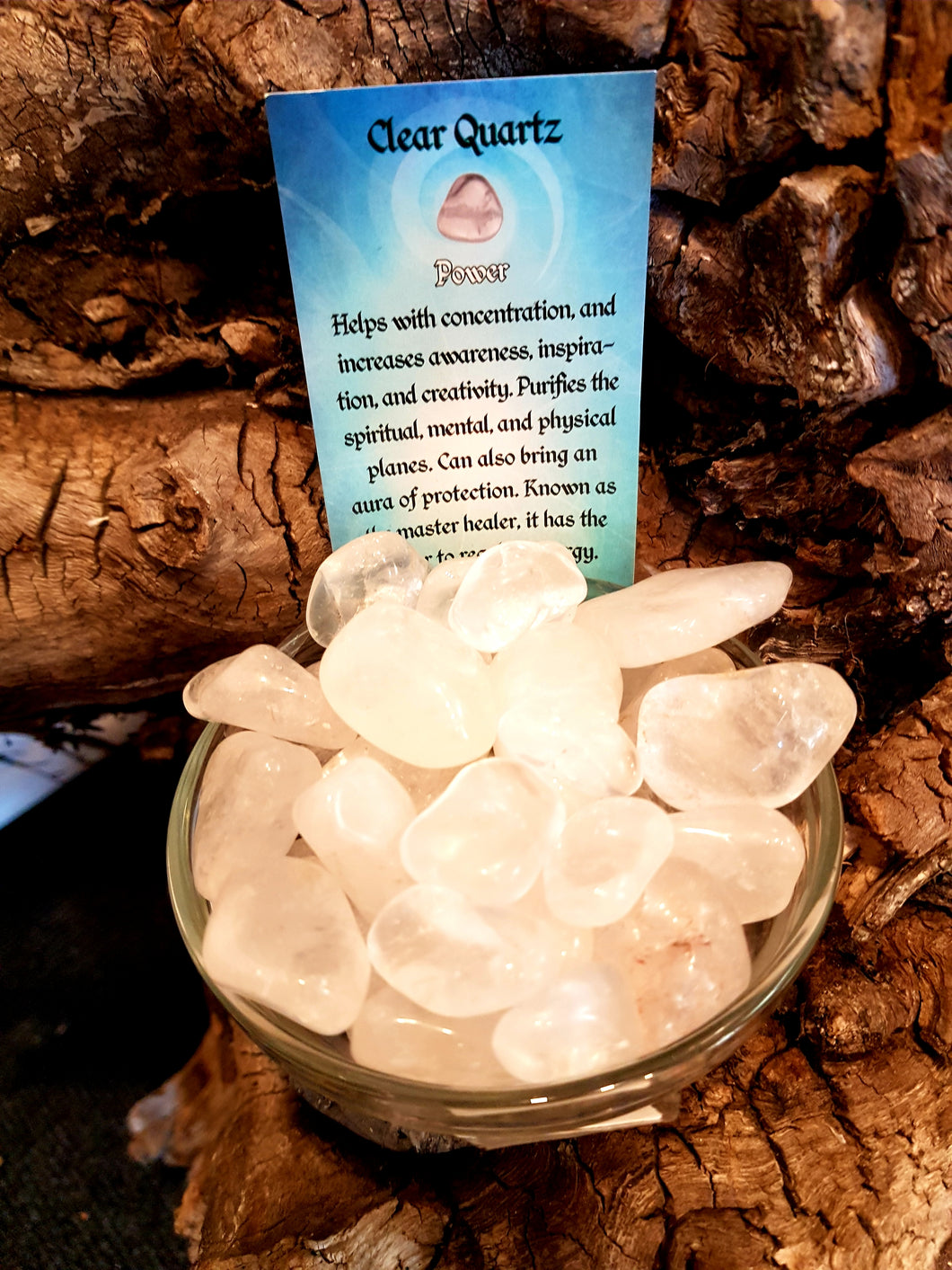 Clear Quartz Tumbled Stones