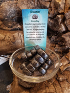 Magnetic Hematite Tumbled Stones