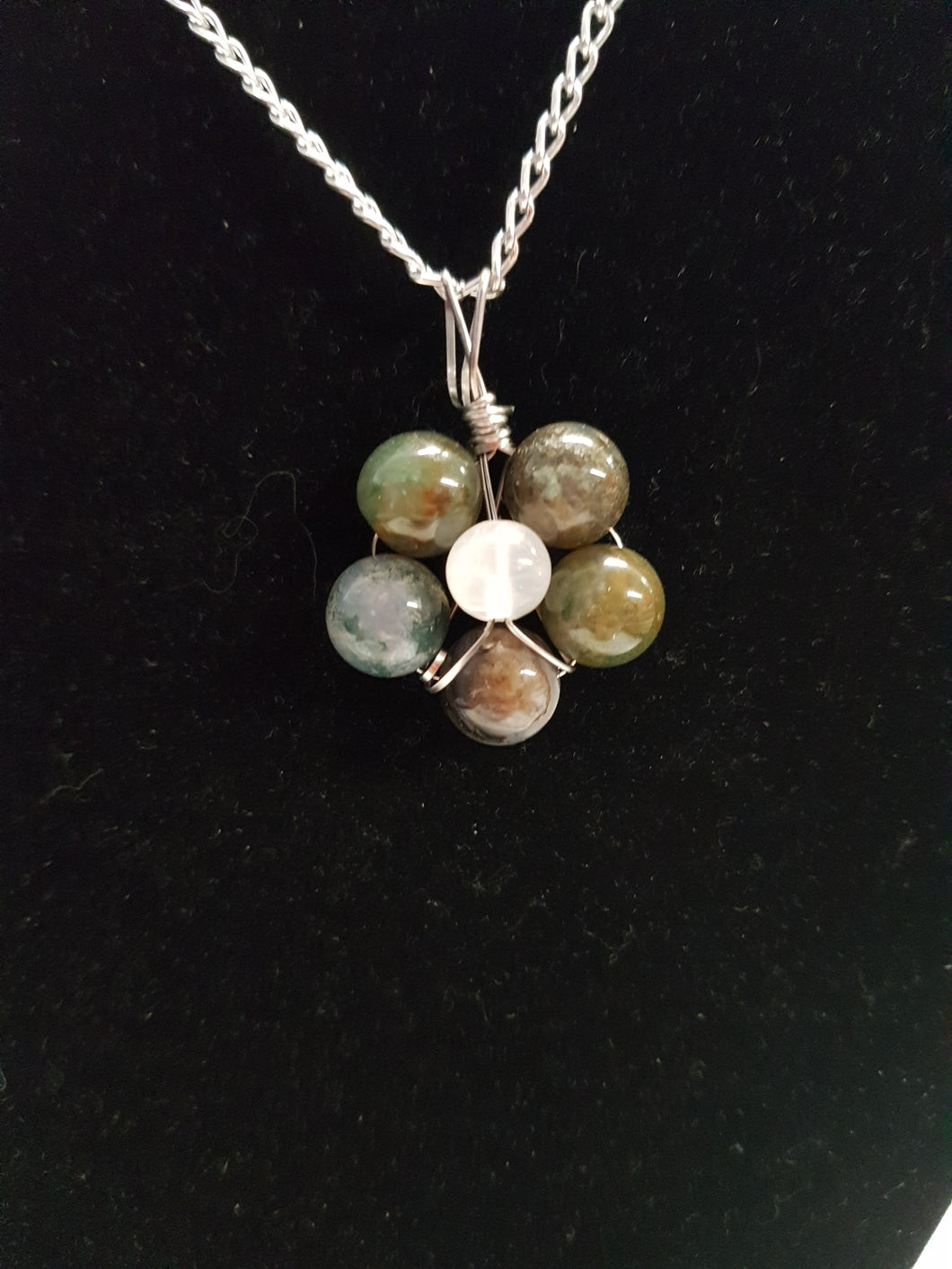 Moss Agate Necklace