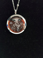 Snowflake Obsidian Necklace