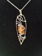 Gold Tiger Eye Necklace