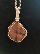 Chiastolite Necklace