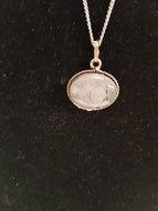 Tourmalinated Quartz Necklace